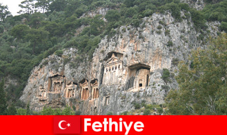 Türkiye'nin güneybatısındaki Fethiye şehri