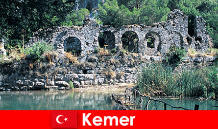 Kemer, Türkiye'nin Avrupa bölümünü temsil ediyor
