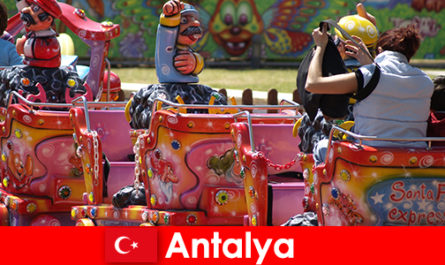 Türkiye'de Antalya'da güzel bir aile tatili