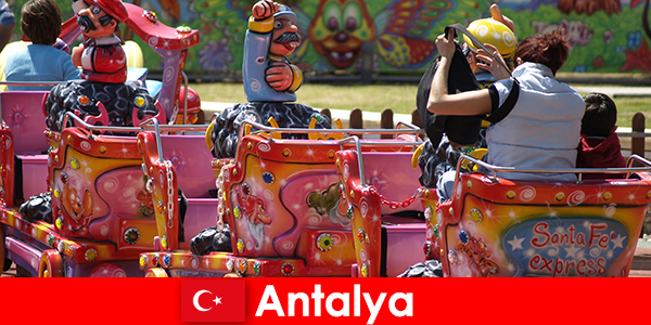Türkiye’de Antalya’da güzel bir aile tatili