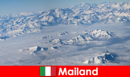 Milano, İtalya'daki turistler için en iyi kayak merkezlerinden biri