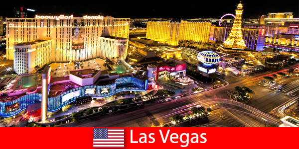 Dünyanın her yerinden misafirler için Las Vegas Amerika Birleşik Devletleri’nde göz kamaştırıcı bir oyun cenneti