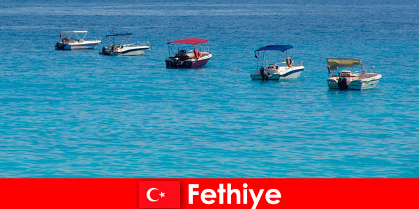 Türkiye Mavi Yolculuk ve beyaz kumsallar dinlenmek için Fethiye’de turistleri özlemle bekliyor