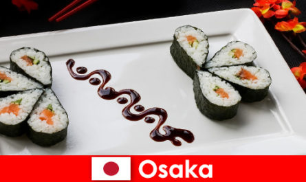 Osaka Japonya Yabancılar için Şehrin Yemek Turu