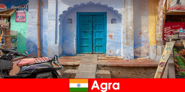 Kırsal köy yaşamında Agra Hindistan’a yurtdışı gezisi