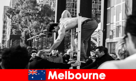 Melbourne Avustralya'daki yaratıcı tatilciler için sanat ve kültür