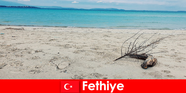 Türk Rivierası Fethiye’de stresli turistler için dinlenme gezisi