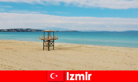 Rahatlatıcı tatilcileri İzmir'de plajlar büyüleyecek