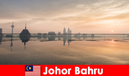 Johor Bahru Malezya'daki tatilciler için otel rezervasyonları her zaman şehir merkezinde yapılır