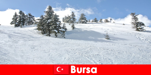 Bursa Türkiye’nin en büyük kayak alanında aileler için kış gezisi