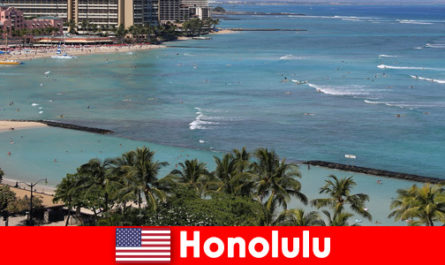 Honolulu Amerika Birleşik Devletleri'nde tatil cenneti her zaman bir deneyim