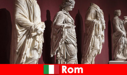 Müze ziyaretçileri için en iyi zaman Roma İtalya'ya kış gezisi