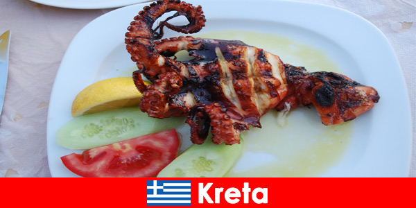 Girit Yunanistan'da denizden gelen mutfak spesiyalitelerini keşfedin