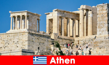 Yabancılar için kültür turu Atina Yunanistan'da tarihi deneyimleyin ve keşfedin