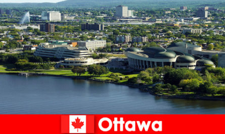 Kültür evleri ve en popüler restoranlar, Ottawa Kanada'daki konukların varış noktasıdır