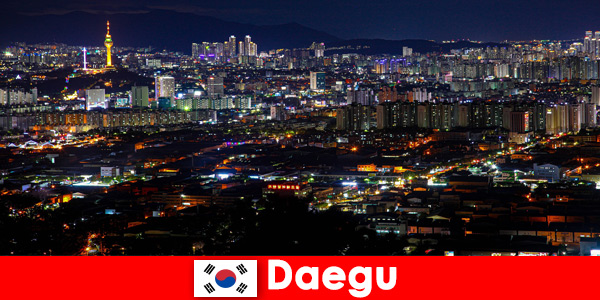Güney Kore’deki Daegu, seyahat eden öğrenciler için bir çalışma gezisi olarak teknoloji mega kenti