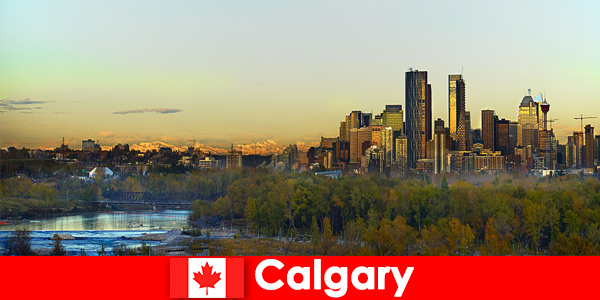 Calgary Kanada, vahşi batıda yabancılar için bir macera turu