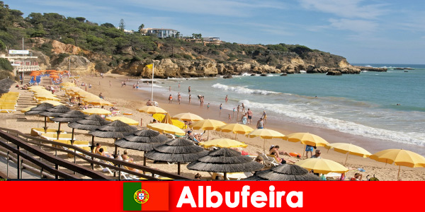 Albufeira Portekiz'de aile tatilleri veya parti misafirleri herkes hoş karşılanır