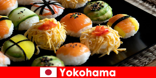 Japonya'daki Yokohama, sağlıklı malzemelerle çeşitli yemekler sunuyor
