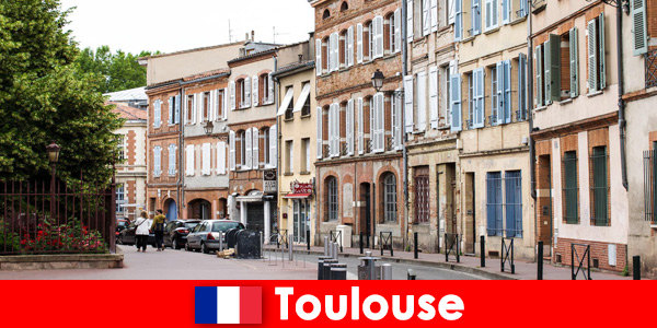 Toulouse Fransa'da harika restoran barların ve misafirperverliğin tadını çıkarın