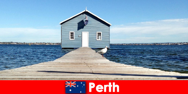 Perth Avustralya'da su üzerinde yaşamak