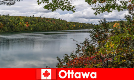 Ottawa Kanada'da turistler için açık kamp yapmak mümkündür