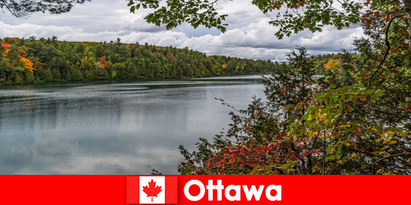 Ottawa Kanada’da turistler için açık kamp yapmak mümkündür