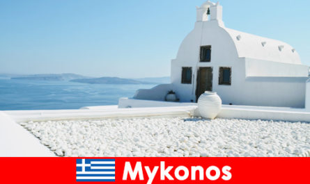 Mykonos Yunanistan'da evli çiftler için en iyi hizmetlerle balayı