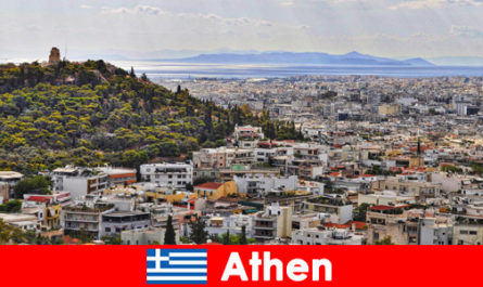 Yunanistan'daki Atina, gezginler için en güzel binalara sahip şehirdir