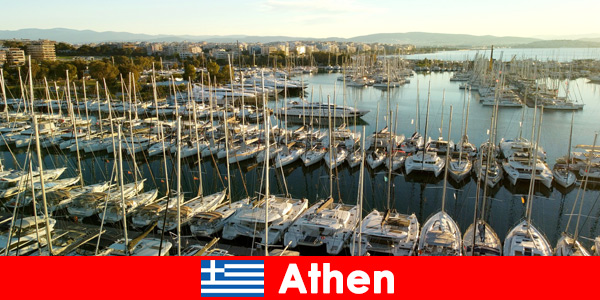 Atina Limanı Yunanistan her zaman tatilciler için bir mıknatıstır