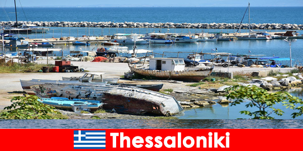Selanik Tatilciler için Deniz Manzaralı Liman Turu Yunanistan