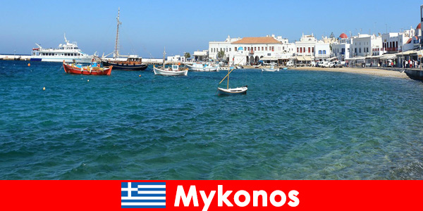 Turistler için güzel Mykonos Yunanistan’daki otellerde ucuz fiyatlar ve iyi hizmet