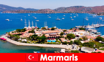 Lüks seyahat destinasyonu Marmaris Türkiye iki kişilik tatil için