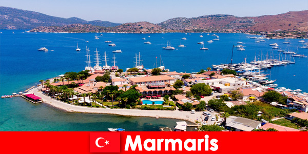 Lüks seyahat destinasyonu Marmaris Türkiye iki kişilik tatil için