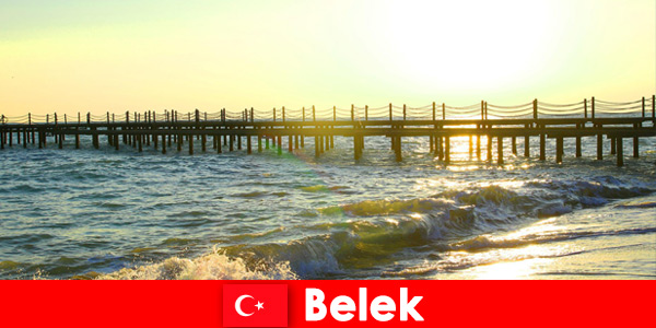 Belek Türkiye'de rahatlayın ve denizin sesini dinleyin