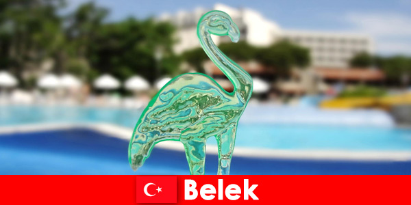 Türkiye'deki Belek, her yerden tatilciler için yapılacak birçok şeyle doludur