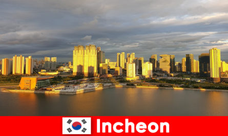 Incheon Güney Kore en iyi turistik yerler