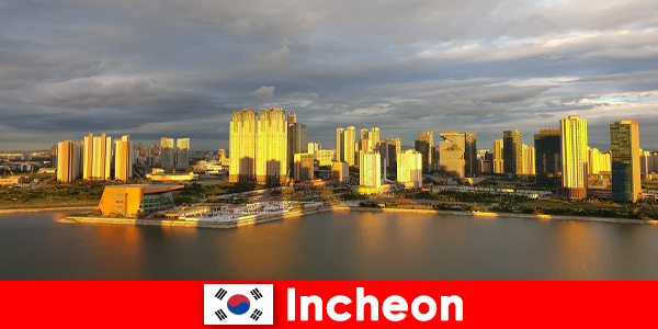 Incheon Güney Kore en iyi turistik yerler