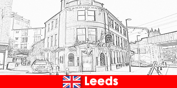 Leeds'e gelen her ziyaretçiyi orijinal yemekler ve güçlü içecekler bekliyor