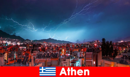 Atina Yunanistan'da genç konuklar için kutlamalar