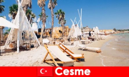 Türkiye'nin en güzel tatil bölgesi Çeşme plajları